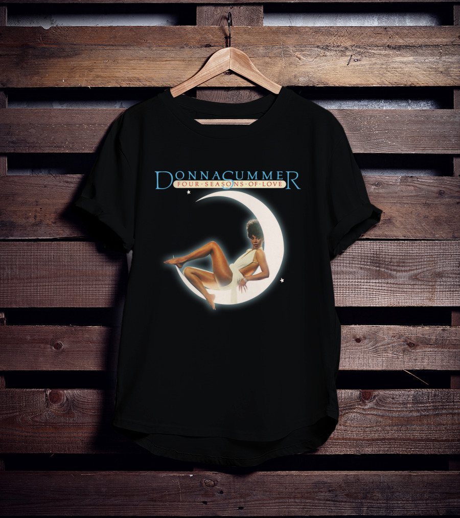 Donna Summer Four Seasons Of Love Crescent Moon T-Shirt