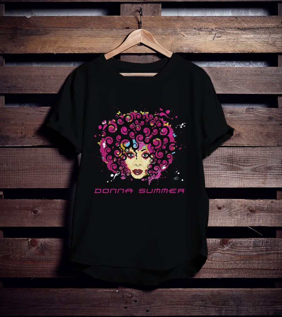 Donna Summer Groovy Psychedelic T-Shirt