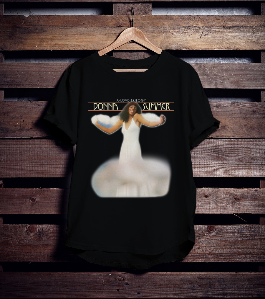 Donna Summer A Love Trilogy Black T-Shirt