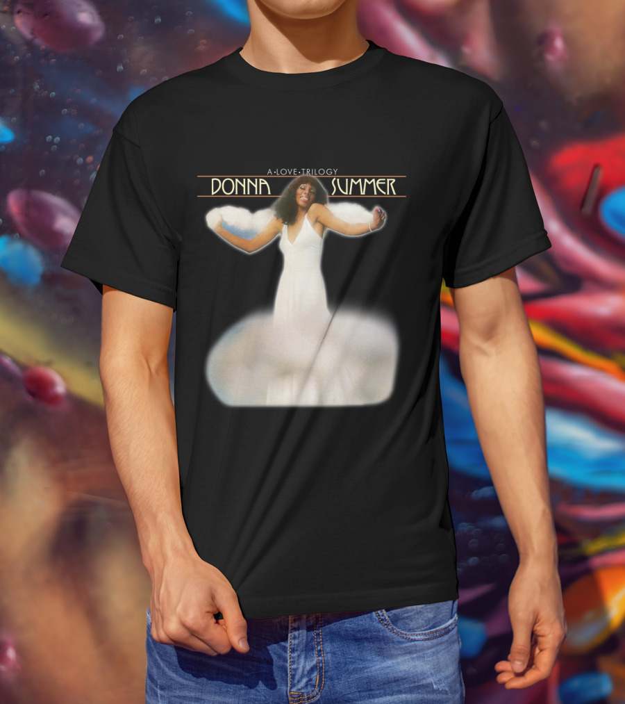 Donna Summer A Love Trilogy Black T-Shirt