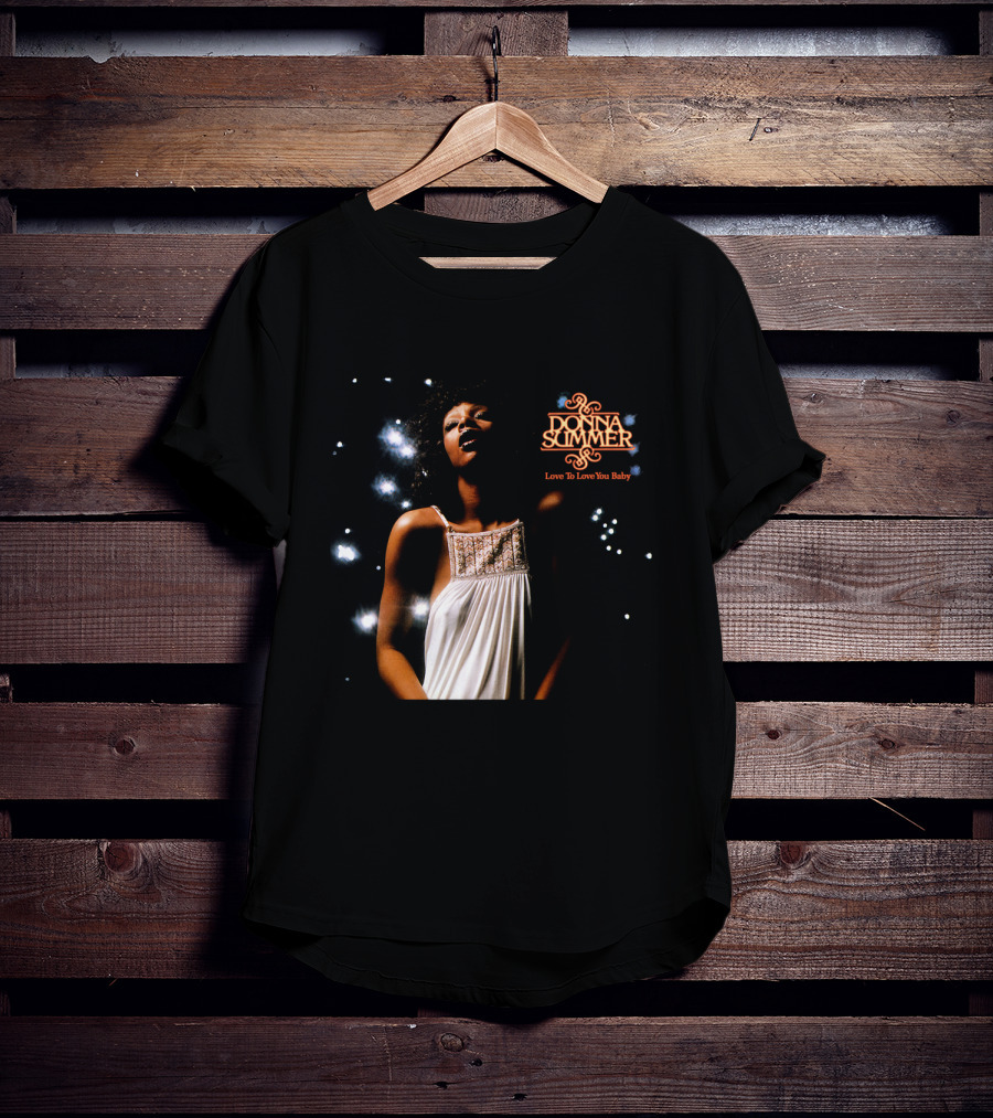 Donna Summer Love To Love You Baby Album Cover T-Shirt