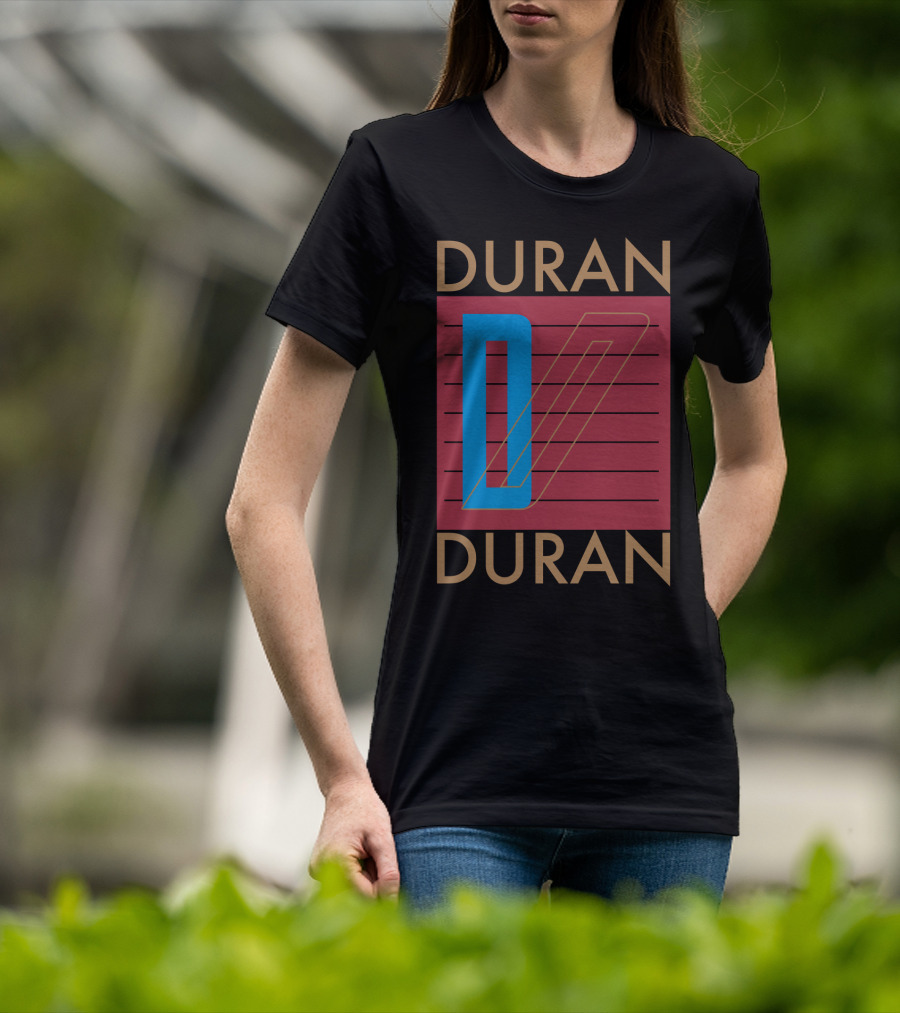 Duran Duran Iconic Logo Design Vintage Style T-Shirt