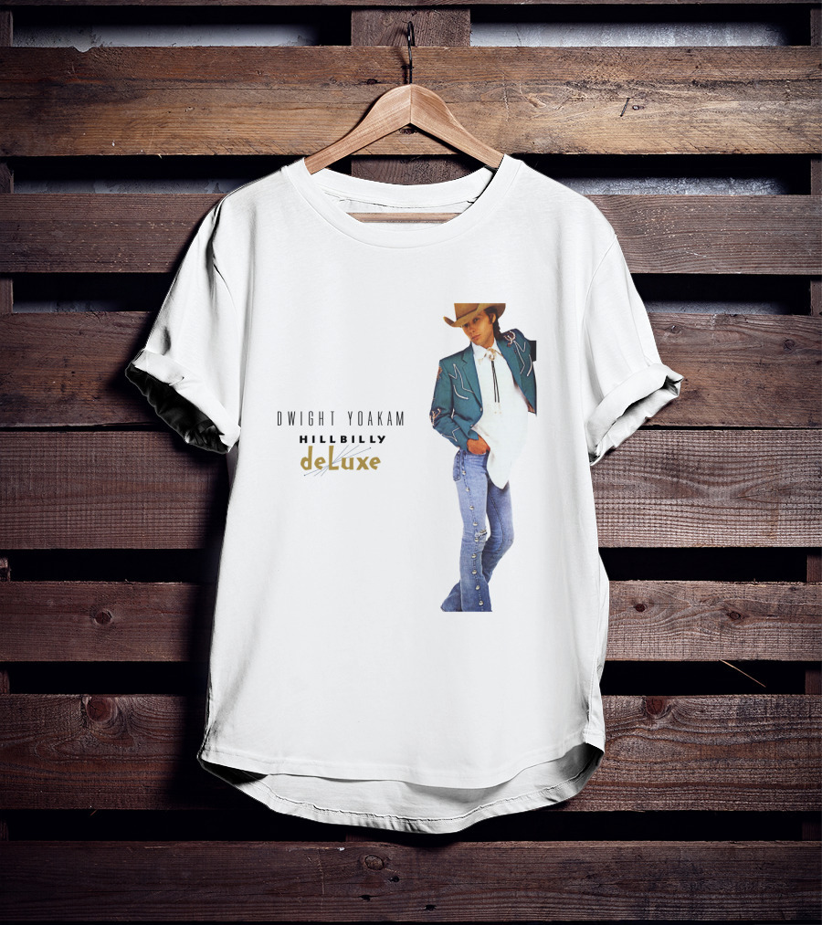 DWIGHT YOAKAM Hillbilly DeLuxe Cowboy T-Shirt