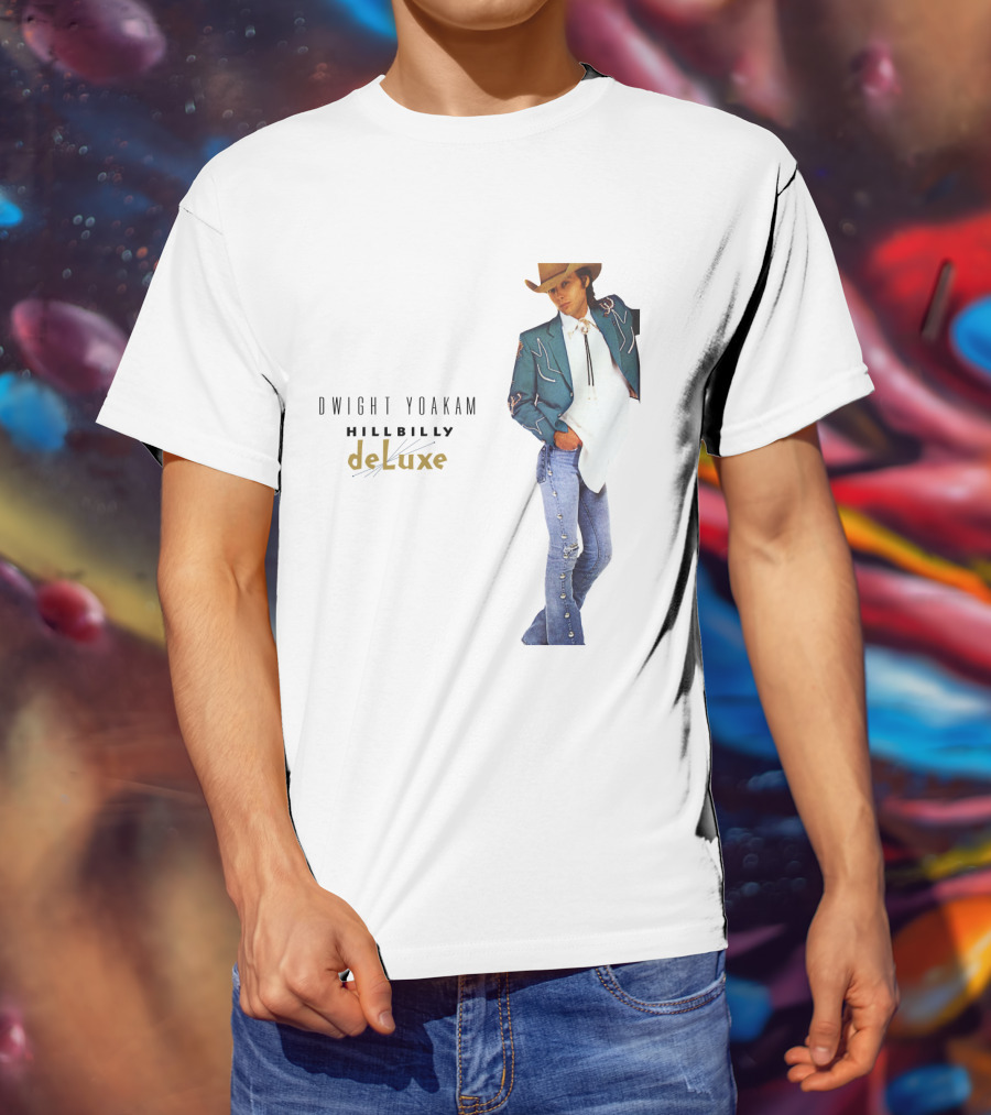 DWIGHT YOAKAM Hillbilly DeLuxe Cowboy T-Shirt
