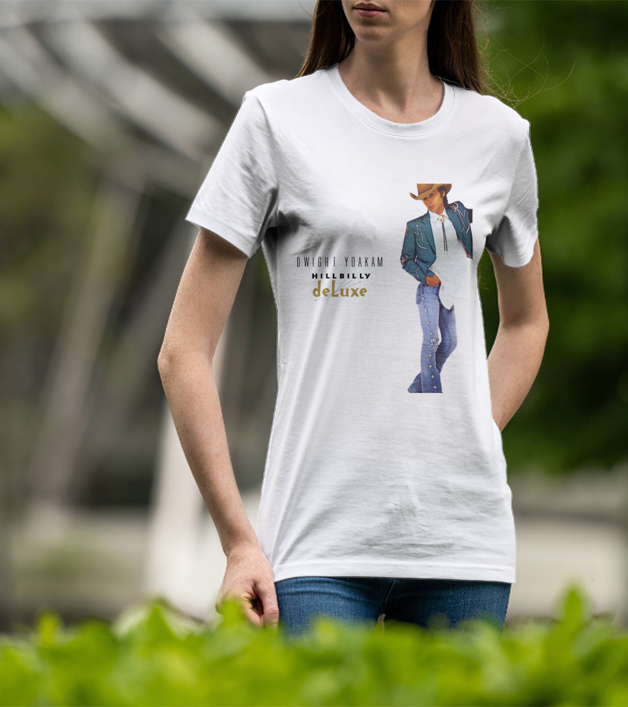 DWIGHT YOAKAM Hillbilly DeLuxe Cowboy T-Shirt