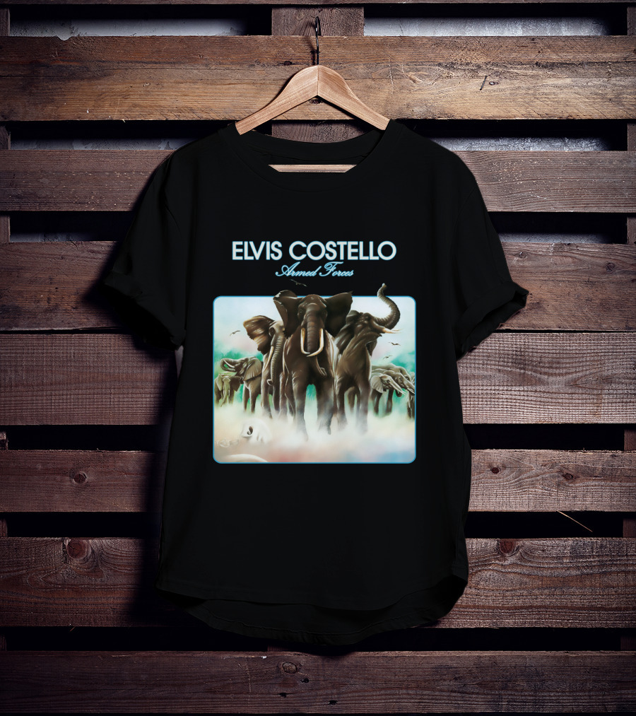 Elvis Costello Armed Forces Elephant T-Shirt
