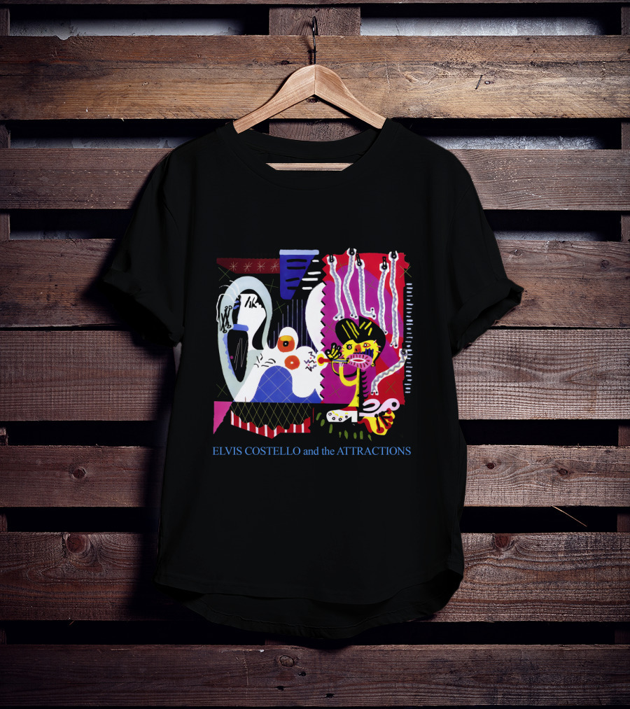 ELVIS COSTELLO And The ATTRACTIONS Imperial Bedroom Album Cover T-Shirt