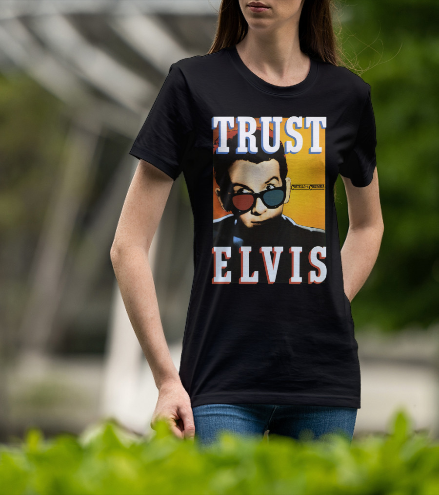 Trust Elvis Costello Columbia 35 T-Shirt