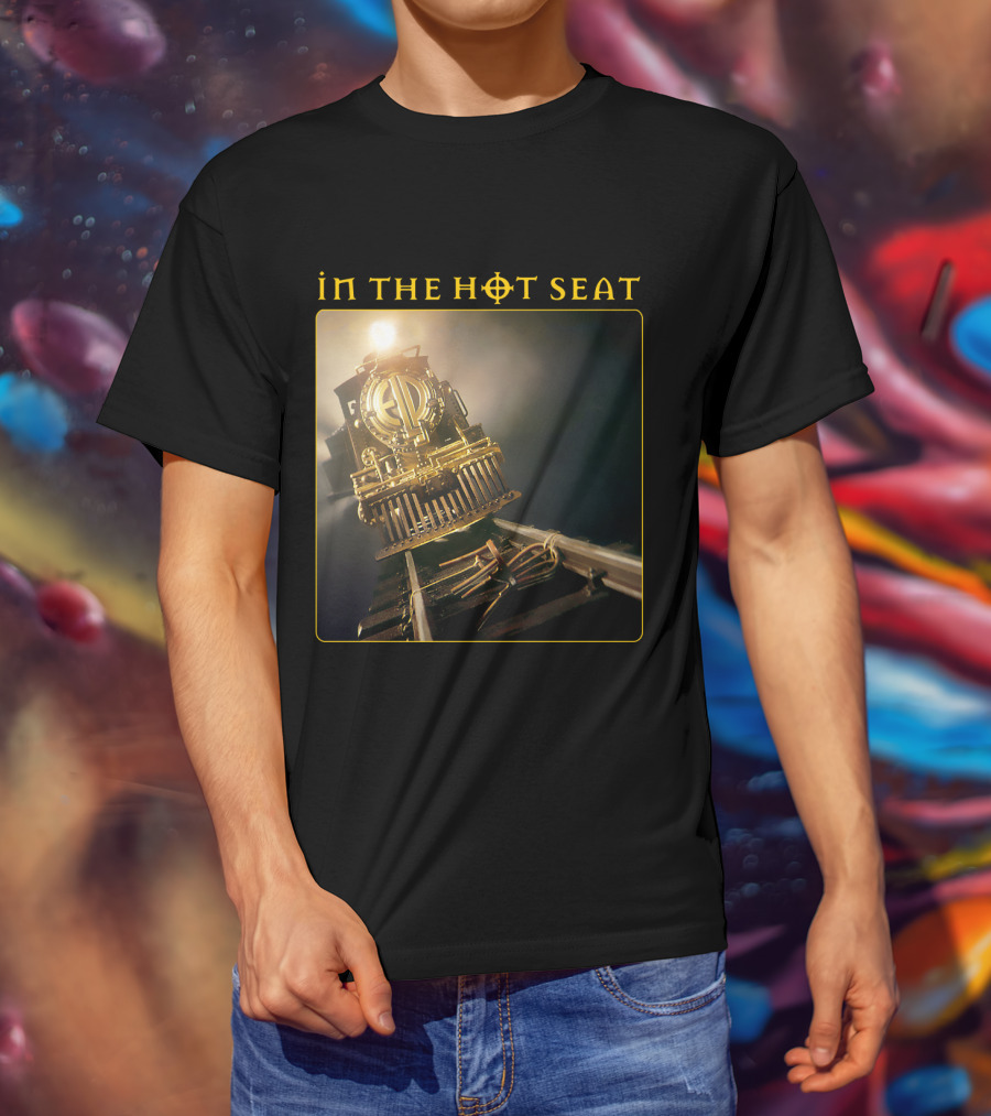 ELP 06 In The Hot Seat Train Emblem T-Shirt
