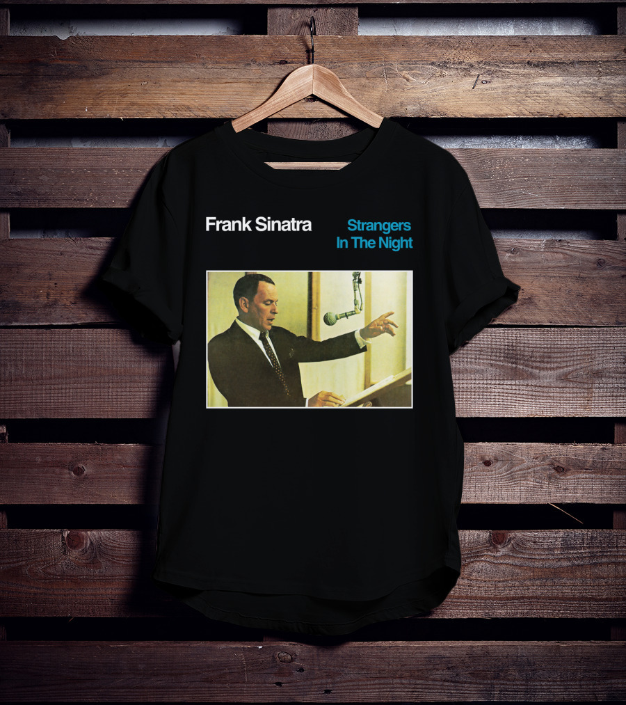 Frank Sinatra Strangers In The Night Classic Album Cover T-Shirt
