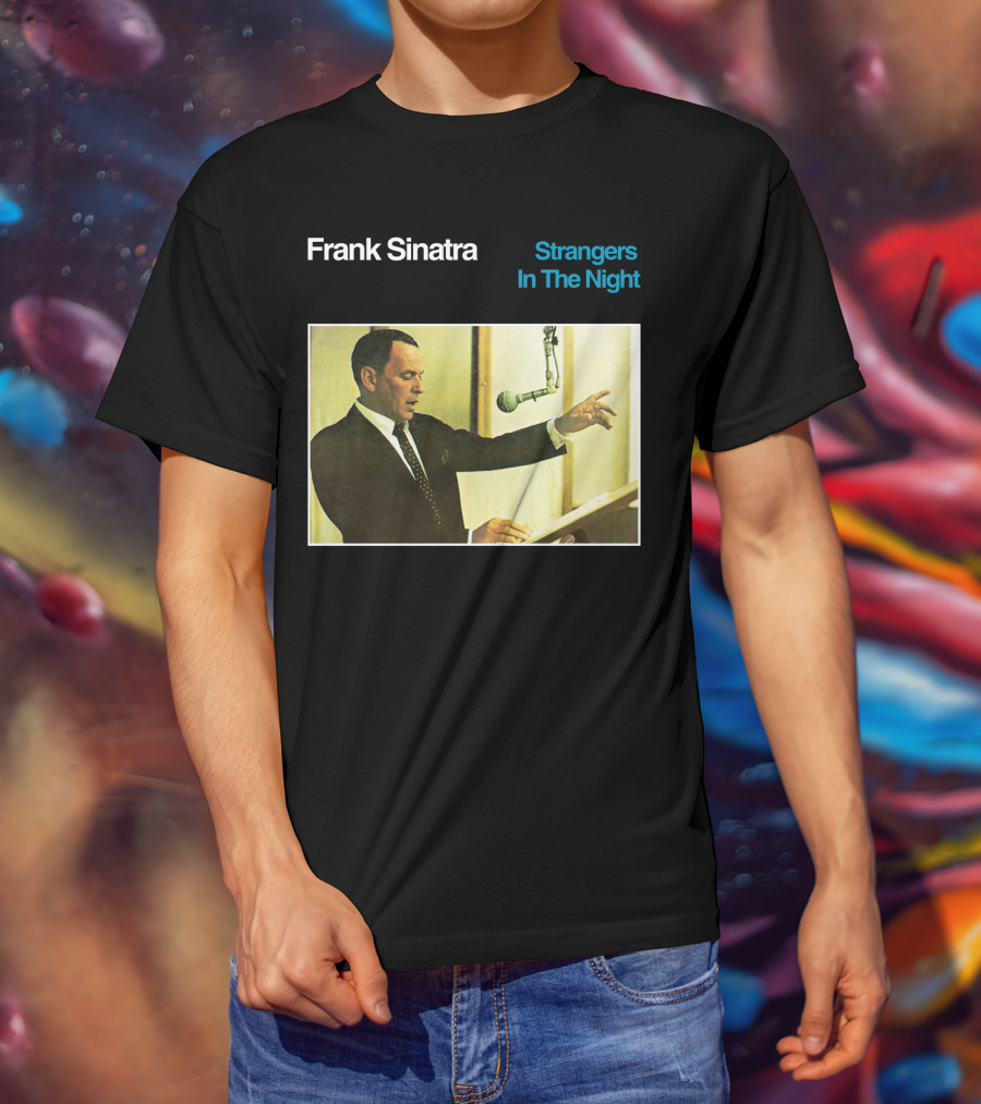 Frank Sinatra Strangers In The Night Classic Album Cover T-Shirt