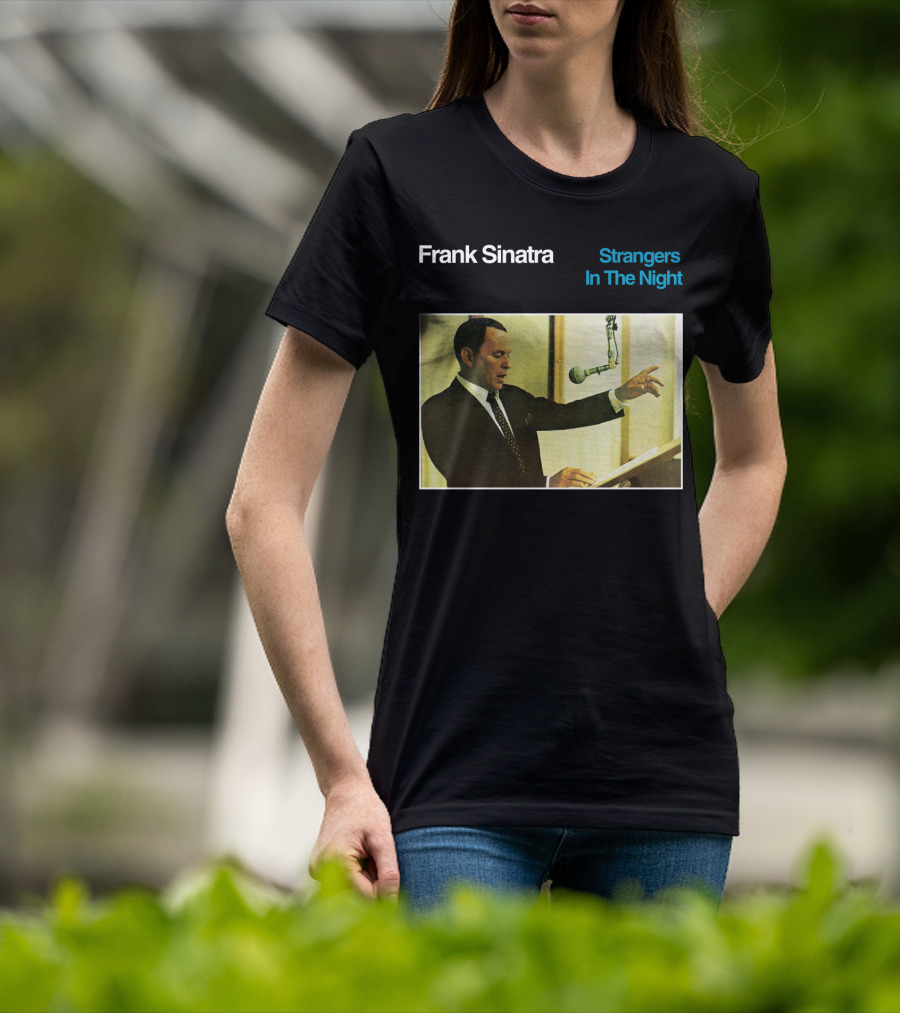 Frank Sinatra Strangers In The Night Classic Album Cover T-Shirt