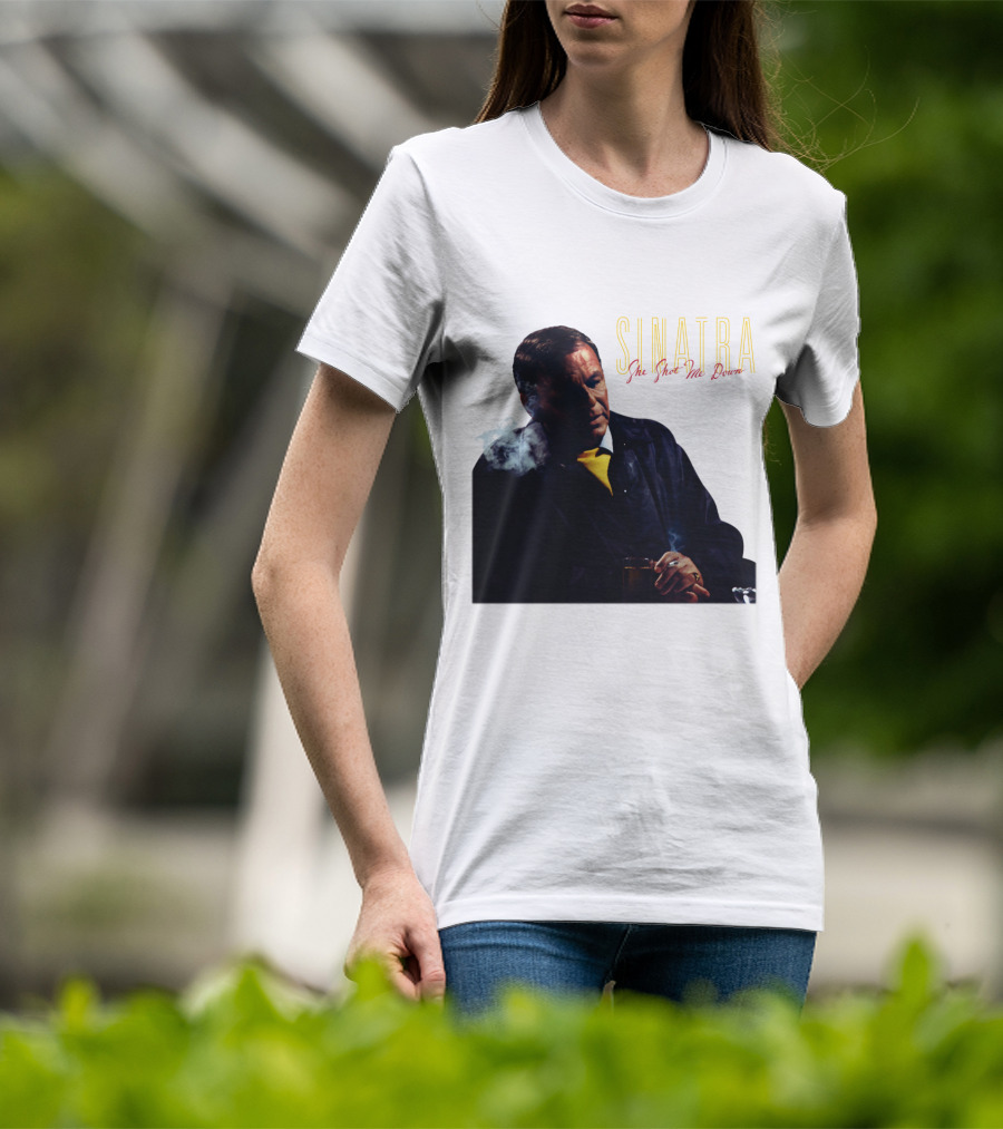 SINATRA She Shot Me Down Smoking Jacket T-Shirt