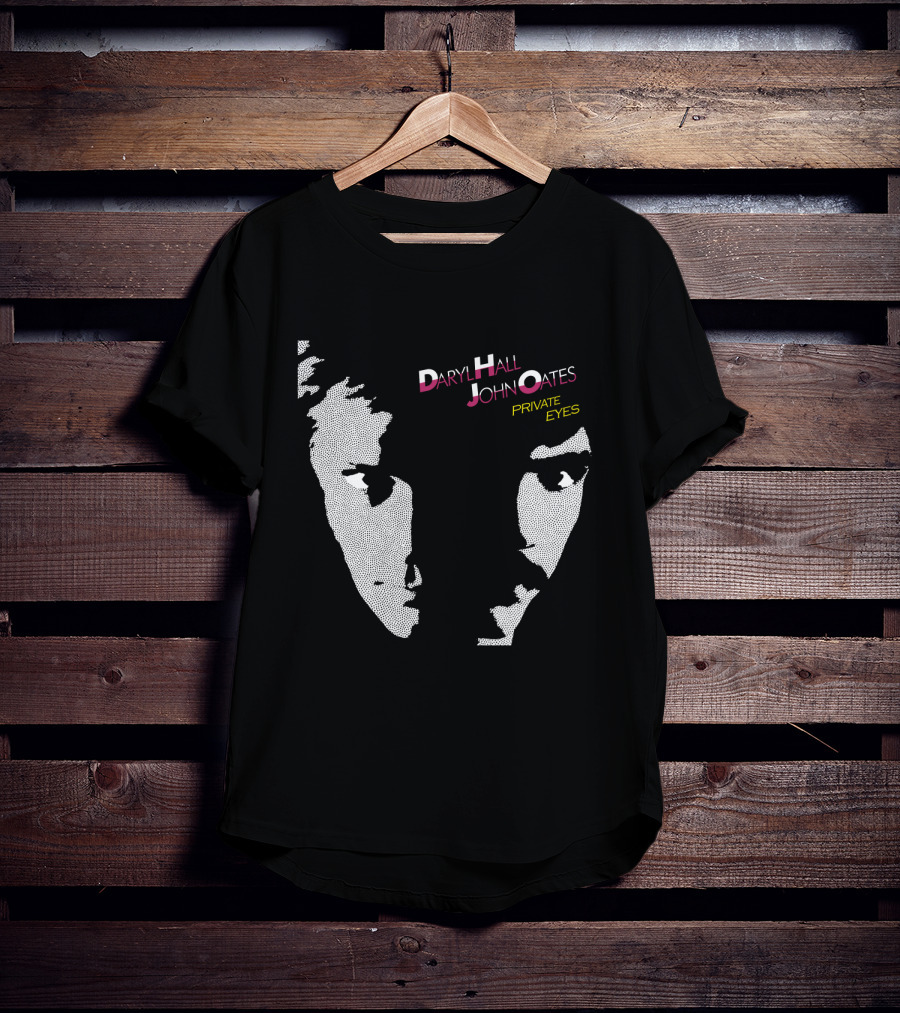 Daryl Hall John Oates Private Eyes 07 T-Shirt