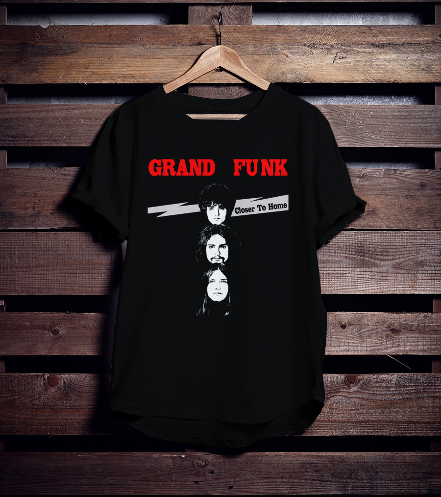 Grand Funk Closer To Home Album Art GFR 07 T-Shirt