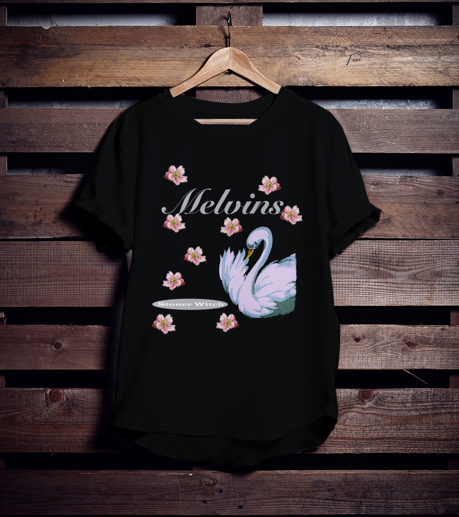 Melvins Stoner Witch Blossom Swan T-Shirt