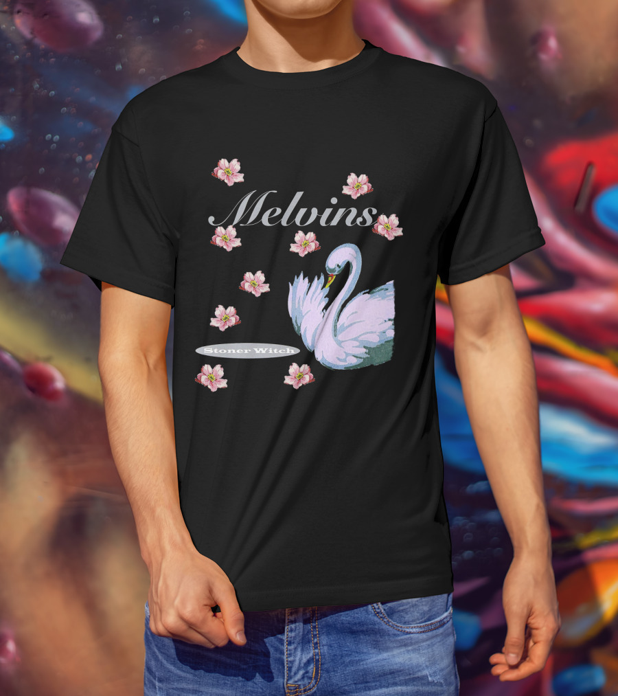 Melvins Stoner Witch Blossom Swan T-Shirt