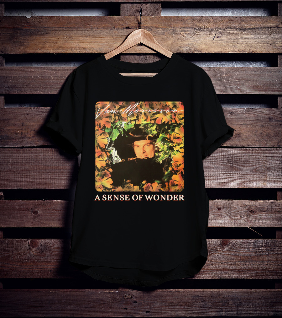 Van Morrison A Sense Of Wonder Autumn Leaves T-Shirt
