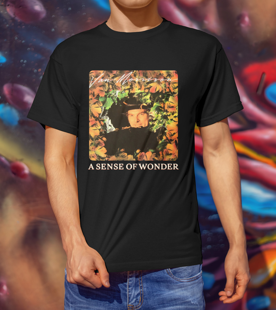 Van Morrison A Sense Of Wonder Autumn Leaves T-Shirt
