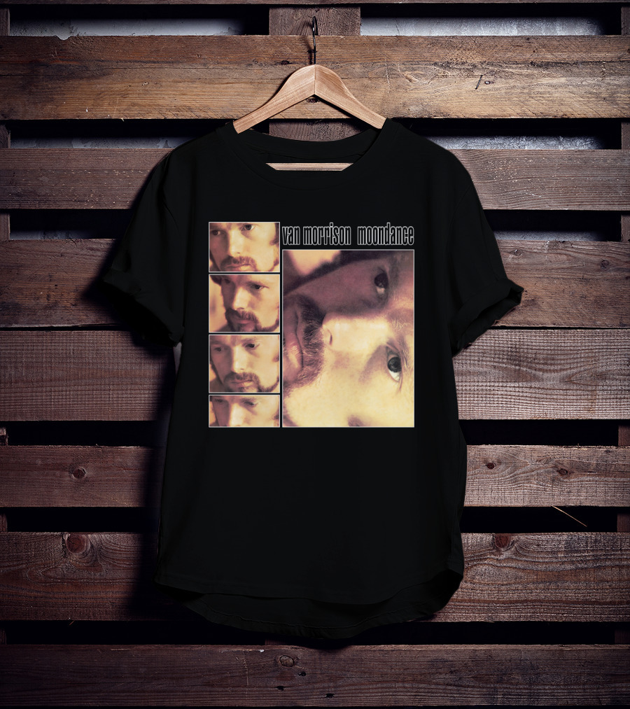 Van Morrison Moondance Album Cover Montage T-Shirt