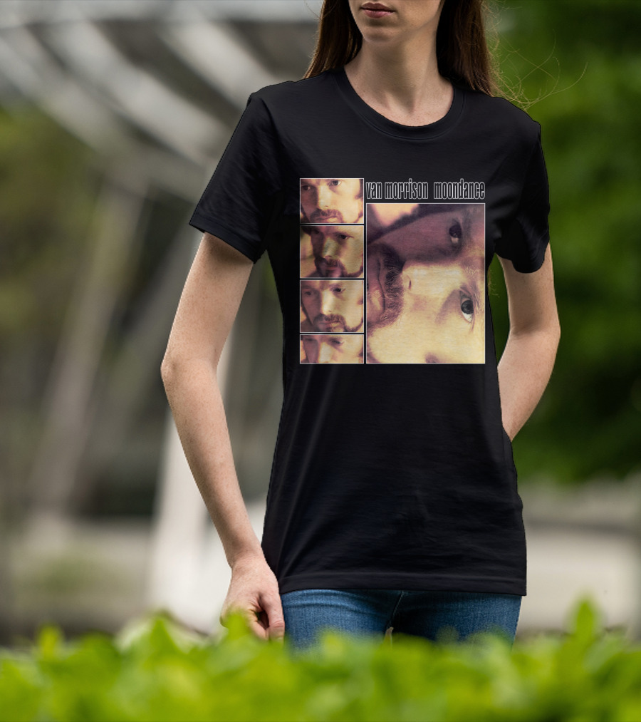 Van Morrison Moondance Album Cover Montage T-Shirt