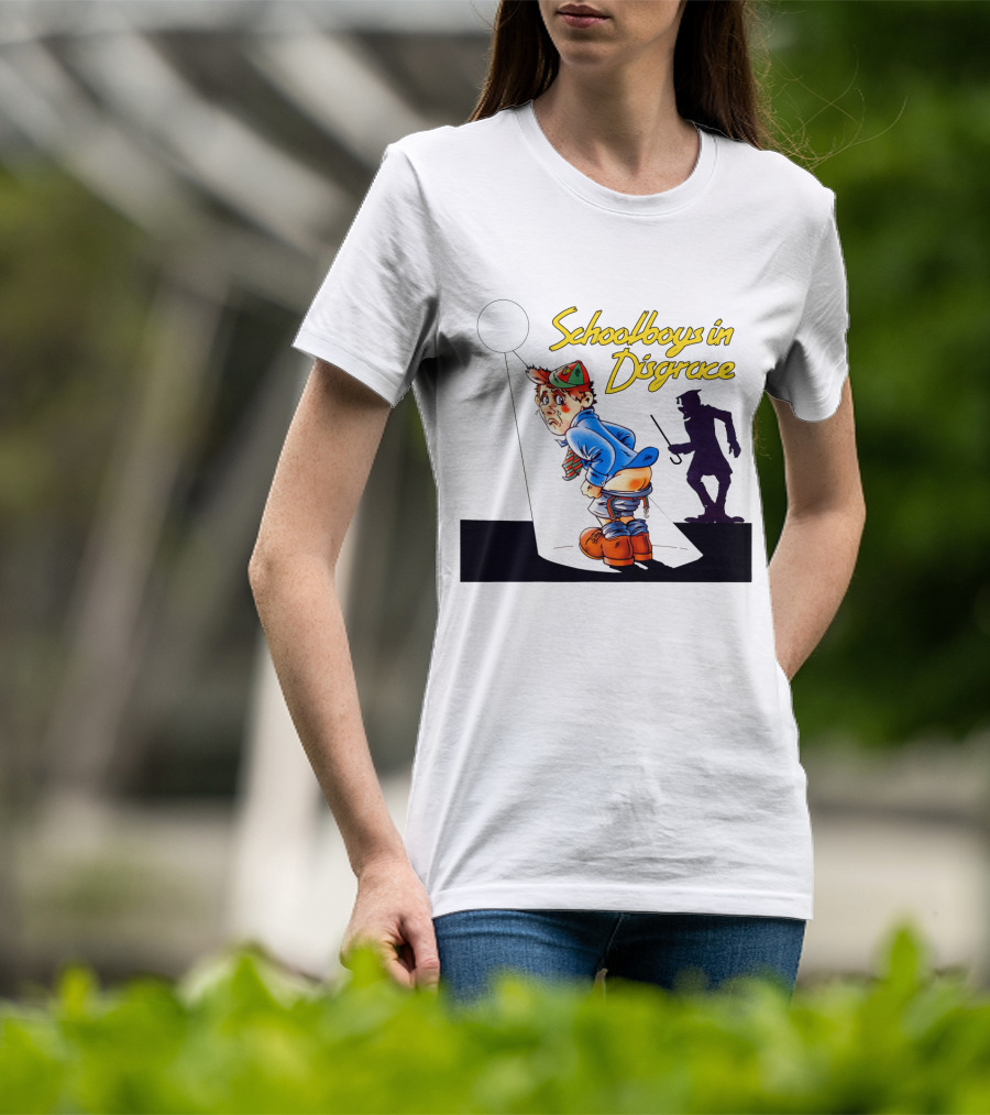 TKK 02 Schoolboys In Disgrace Animation Style Illustration With Shadow Scene T-Shirt