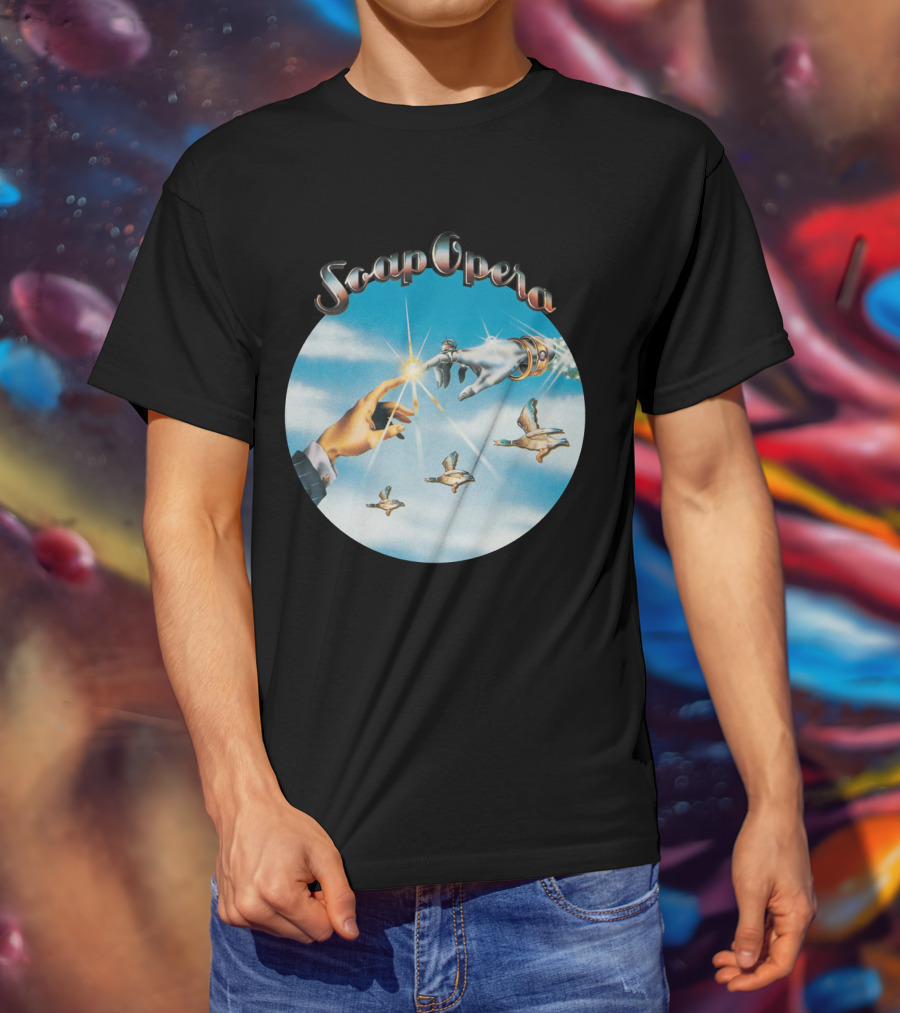TKK 11 Soap Opera Surrealist Sky And Hands With Ducks Vision T-Shirt