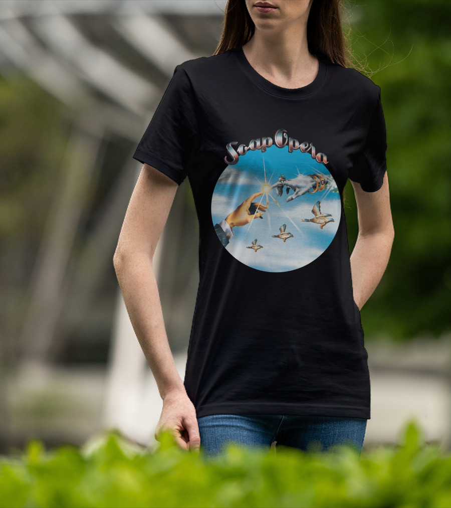 TKK 11 Soap Opera Surrealist Sky And Hands With Ducks Vision T-Shirt
