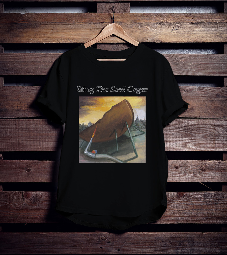 Sting The Soul Cages Album Artwork Painting T-Shirt
