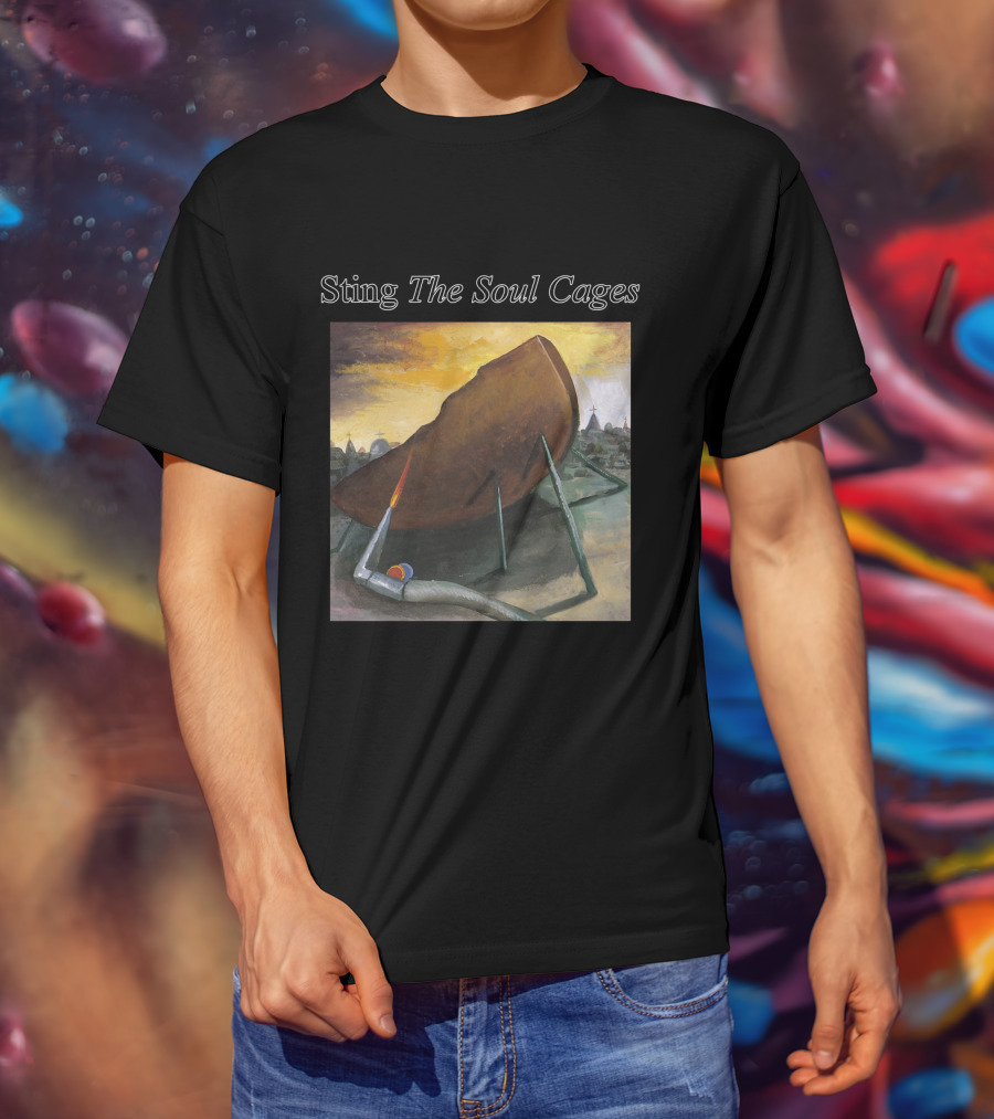 Sting The Soul Cages Album Artwork Painting T-Shirt
