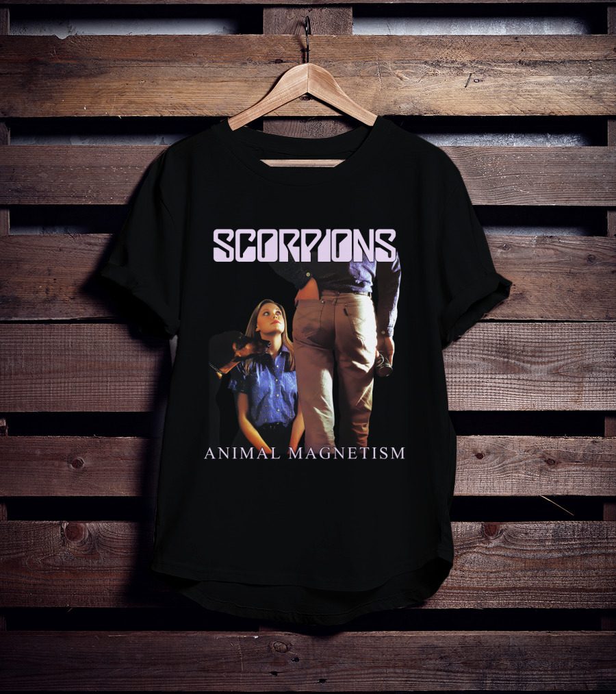 Scorpions Animal Magnetism Album Cover T-Shirt
