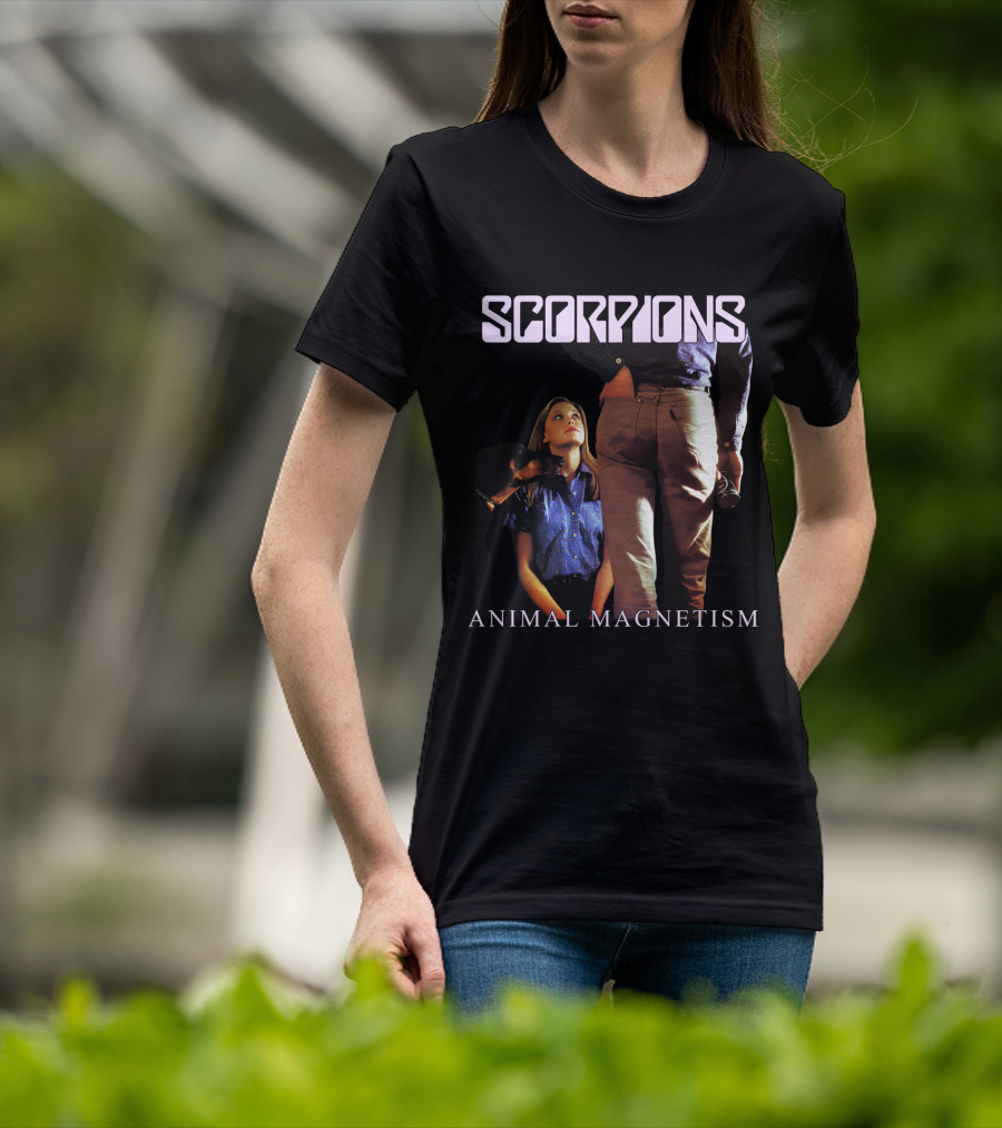Scorpions Animal Magnetism Album Cover T-Shirt