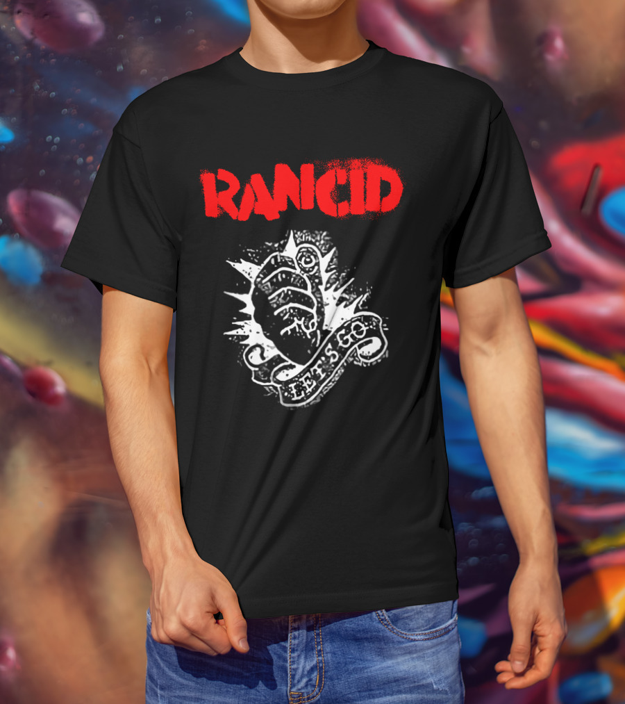 Rancid Let's Go Fist Punk T-Shirt