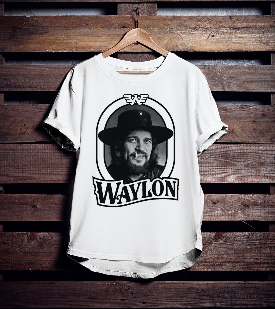 Waylon Jennings Country Music Legend T-Shirt