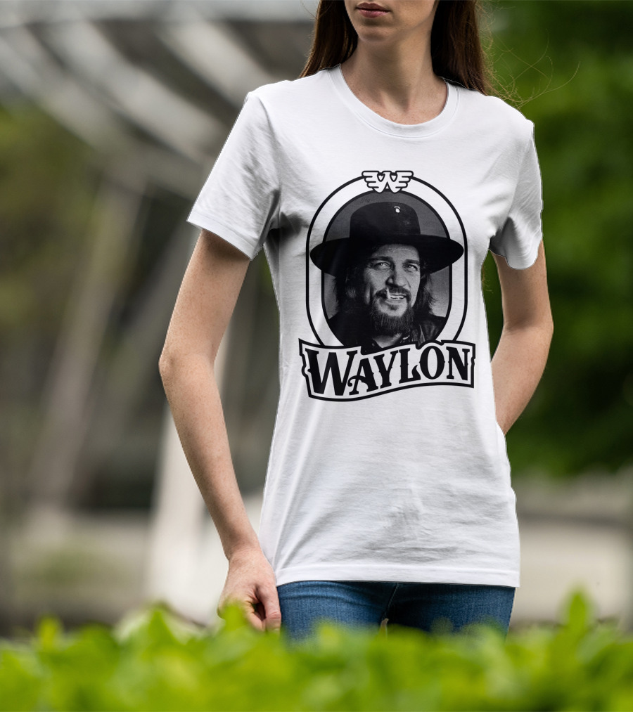 Waylon Jennings Country Music Legend T-Shirt