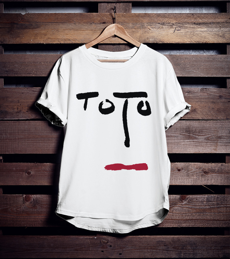 TOTO Turn Back 08 Minimalist Face T-Shirt
