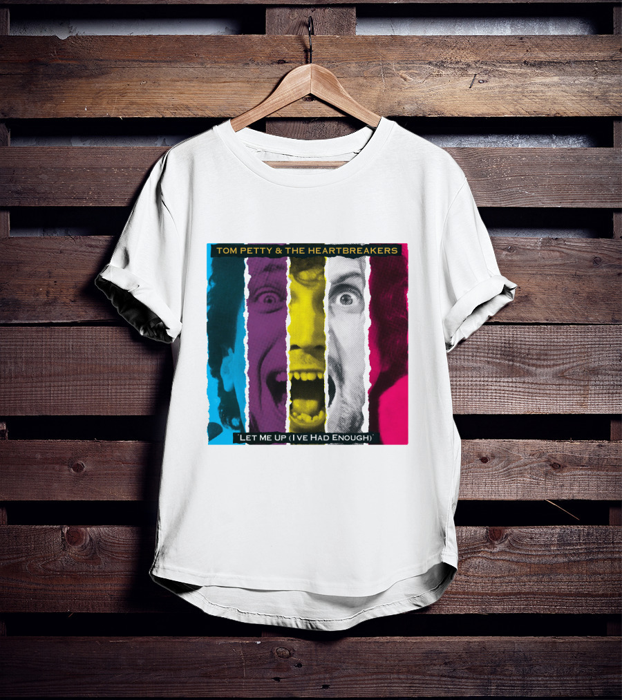 Tom Petty And The Heartbreakers Let Me Up (I've Had Enough) Album Cover T-Shirt
