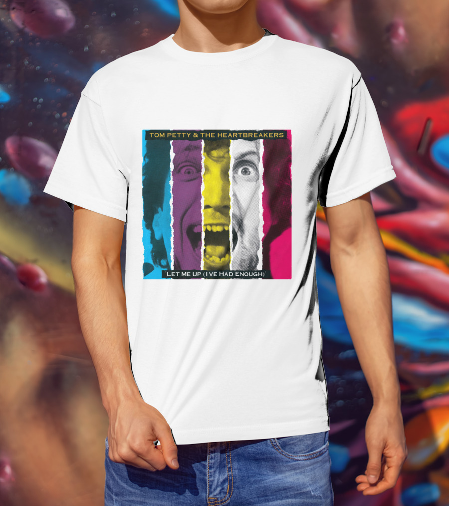 Tom Petty And The Heartbreakers Let Me Up (I've Had Enough) Album Cover T-Shirt