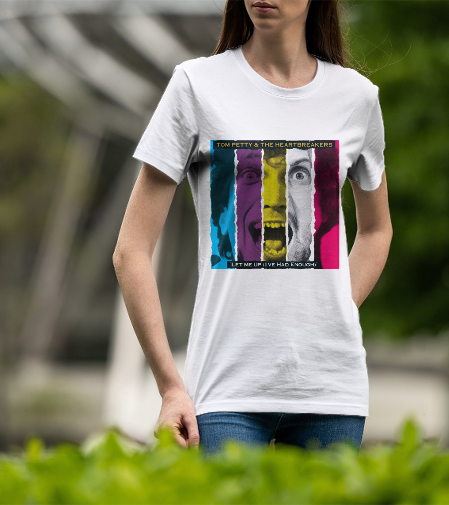 Tom Petty And The Heartbreakers Let Me Up (I've Had Enough) Album Cover T-Shirt