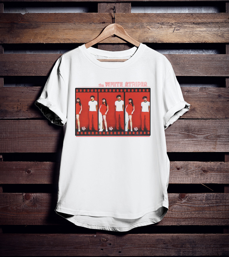 The White Stripes Red Filmstrip T-Shirt