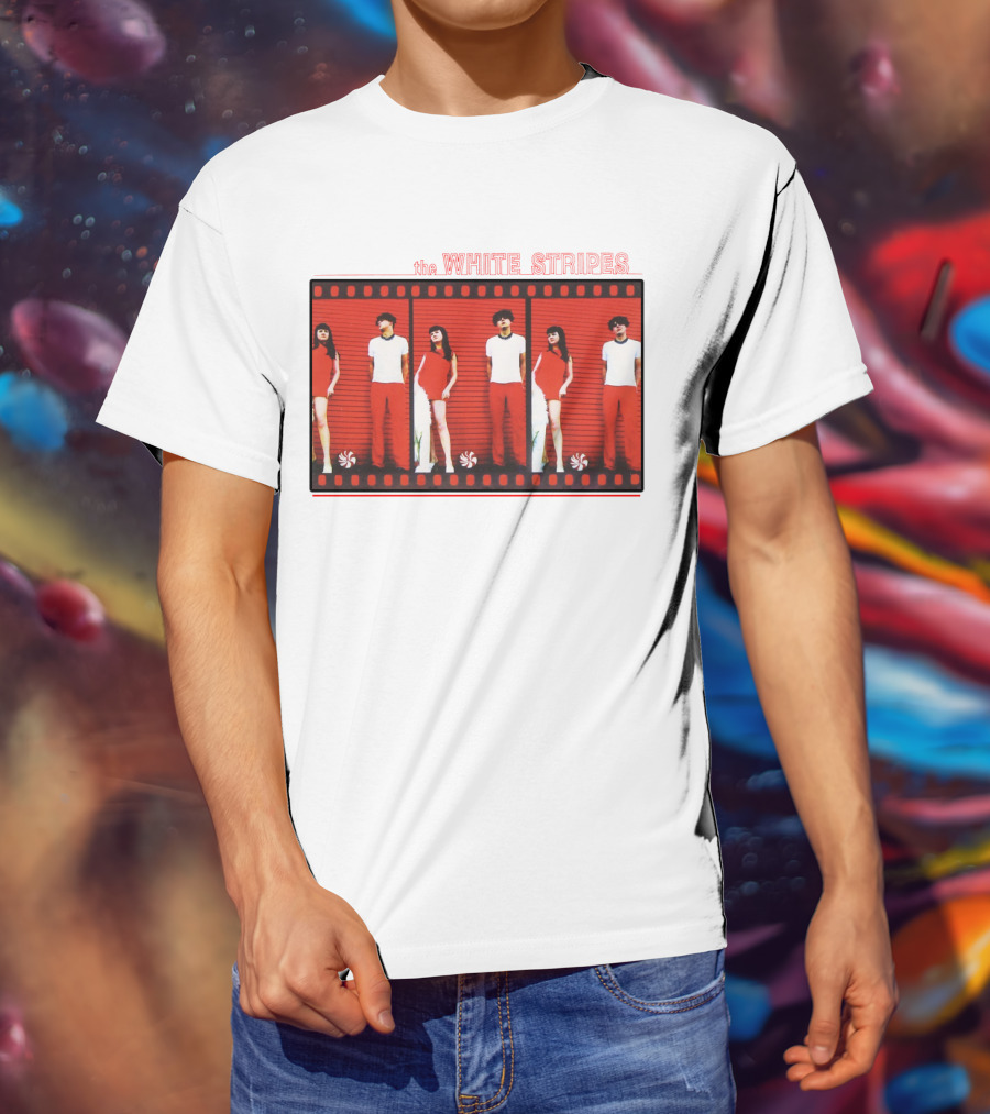The White Stripes Red Filmstrip T-Shirt