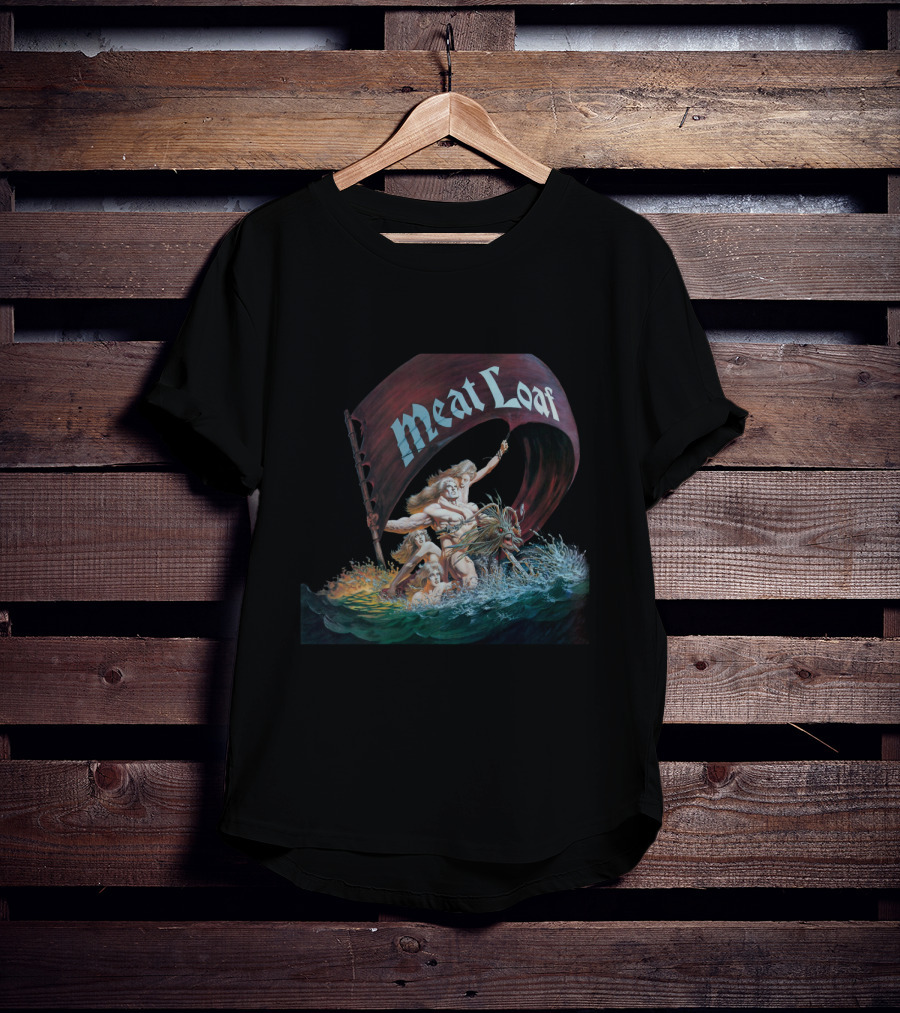 Meat Loaf ML 02 Dead Ringer Viking Ship Adventure T-Shirt