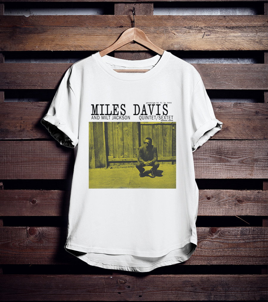 Miles Davis And Milt Jackson Quintet/Sextet Album Cover T-Shirt