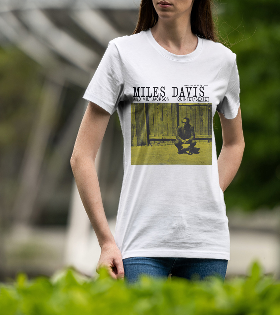 Miles Davis And Milt Jackson Quintet/Sextet Album Cover T-Shirt