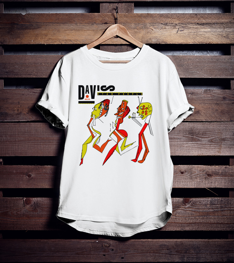 Miles Davis Star People Abstract Figures MDV 24 T-Shirt