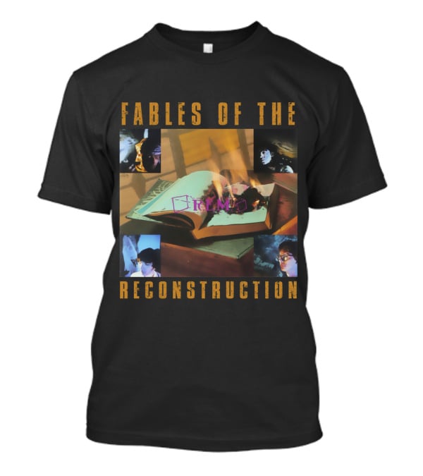 REM Fables Of The Reconstruction Burning Book T-Shirt