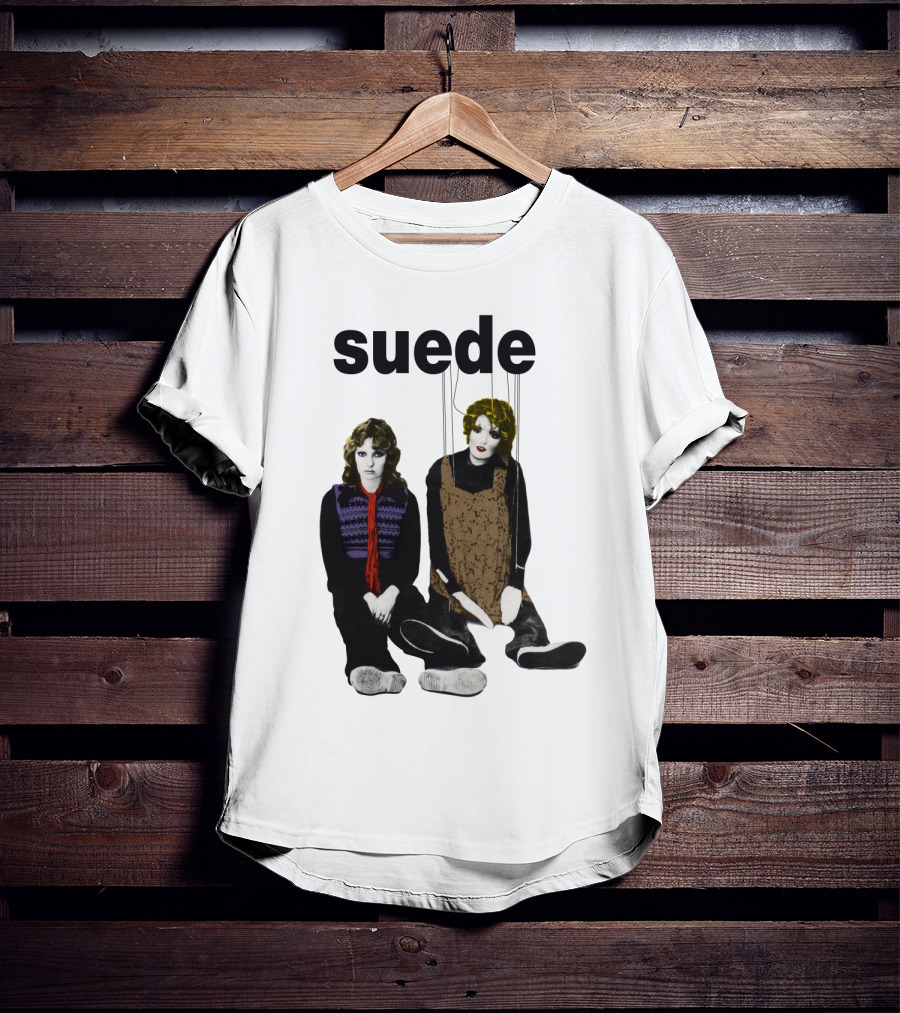 Suede Puppet Dolls Imagery Sde T-Shirt
