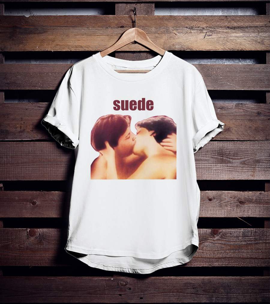 Suede Debut Album Cover Kiss Artwork T-Shirt