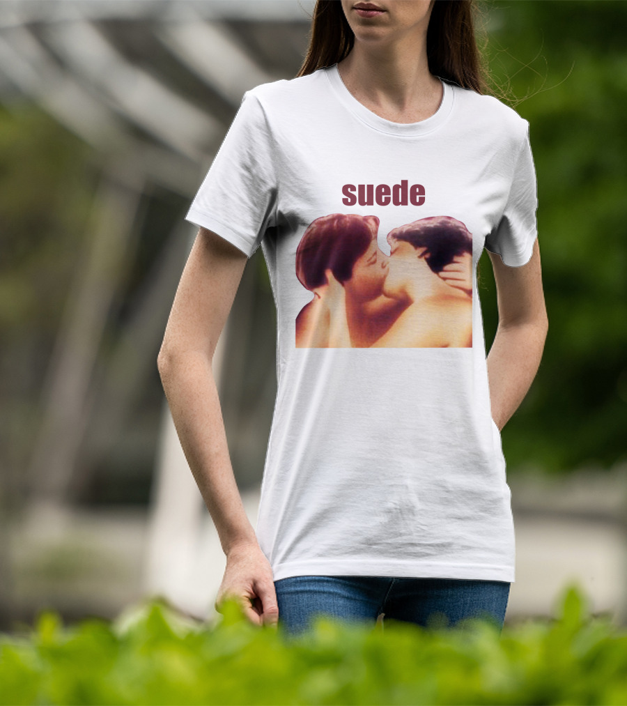 Suede Debut Album Cover Kiss Artwork T-Shirt