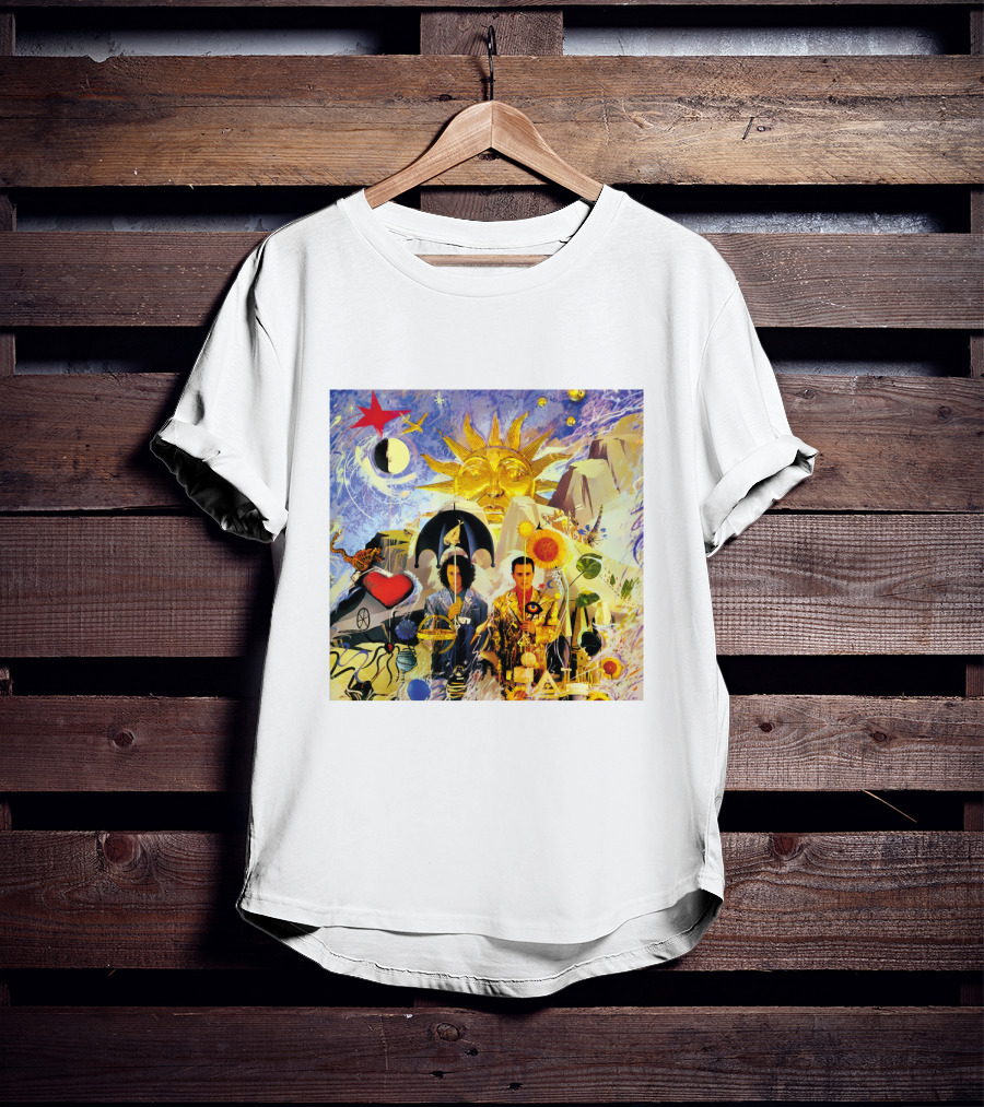 TFF 03 The Seeds Of Love Album Cover Collage Art Psychedelic T-Shirt